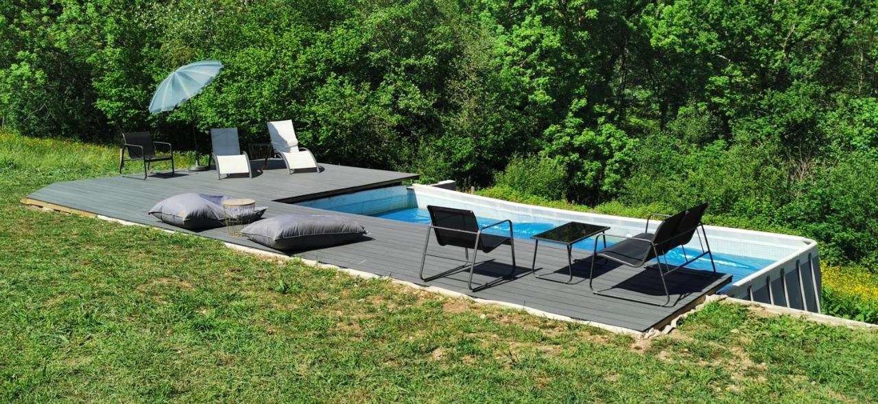 Domaine Lvd Avec Spa, Bois Et Riviere Privee La Bloutiere Dış mekan fotoğraf